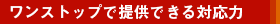 翻訳・技術翻訳からコンテンツ制作まで、ワンストップで提供できる対応力